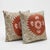Mid-Century Modern Embroidered Cotton Suzani Pillow Cover 26'' X 27'' - Set of Two For Sale - Image 3 of 5