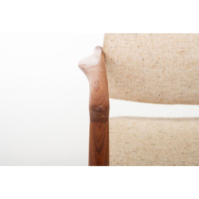 Wood Captains Chairs by Erik Buch for Ørum Møbler, Denmark, 1960s, Set of 2 For Sale - Image 7 of 16