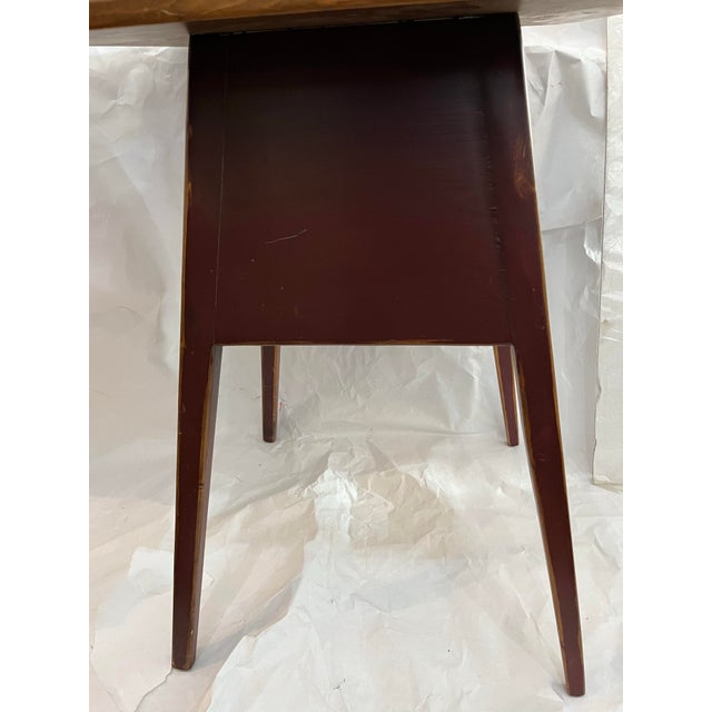 1990s 1990s Pine Planks Table / Stand With Tapered Legs For Sale - Image 5 of 10