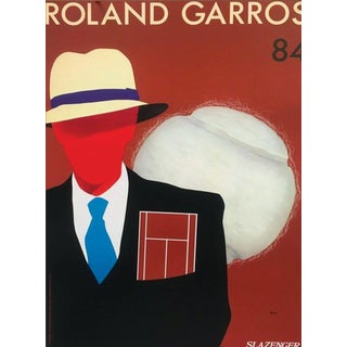 1984 Razzia "French Open Roland Garros" Poster For Sale
