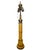 Neoclassical Antique Sienna Marble Column Form Table Lamp For Sale - Image 3 of 5