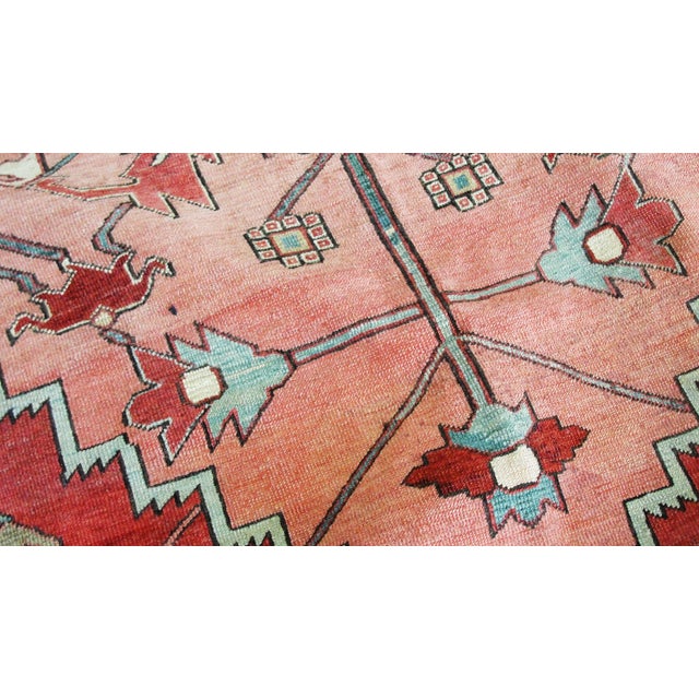 Fine 19th Century Antique Serapi Carpet — Northwest Persia This exceptional 19th century antique Serapi carpet from Persia...