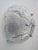 Murano Frosted Glass Wall Sconce, 1970s For Sale - Image 3 of 8