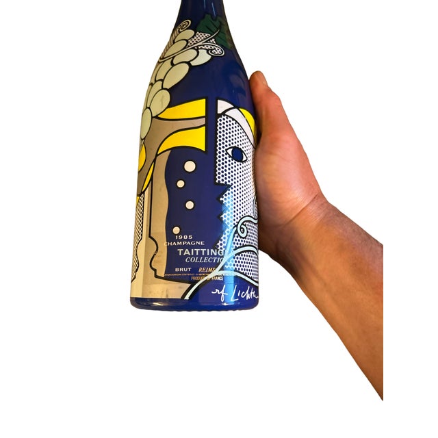 The Rare 1985 Taittenger Collection Roy Lichtenstein Champagne hails the the prestigious Champagne region of France. This...