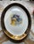 1970s Vintage Thanksgiving Turkey Ceramic Platter With Gold Rim Accents For Sale - Image 5 of 12