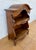 1950s Spanish Carved Wood Open Shelf With Floral Decoration For Sale - Image 10 of 13