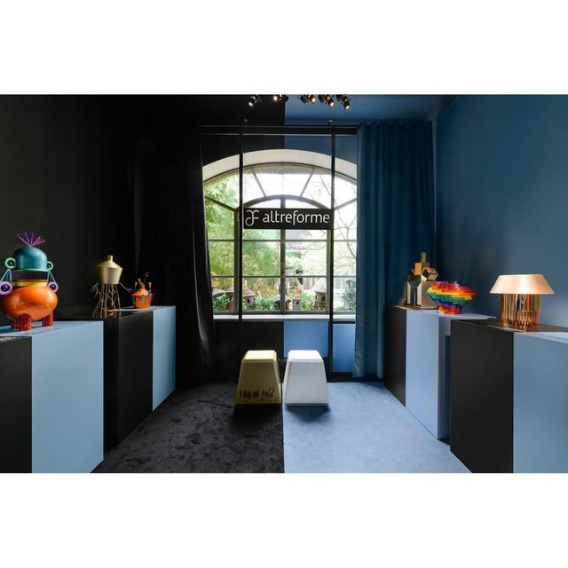 Not Yet Made - Made To Order Raw & Rainbow Giostra Sculpture in Powder-Coated Aluminum by Altreforme For Sale - Image 5 of 9