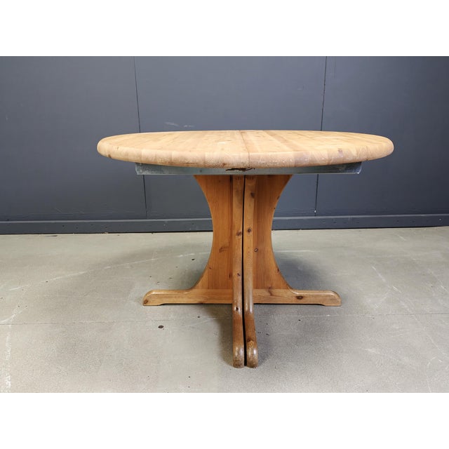 1970s Extendable Pine Dining Table, 1970s For Sale - Image 5 of 10