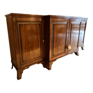 1970s Four Cabinet Console For Sale