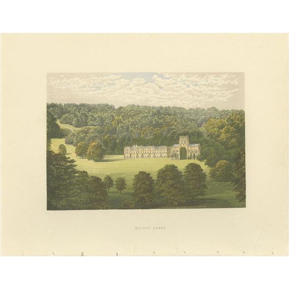 Morris, Milton Abbey, 1880, Paper For Sale