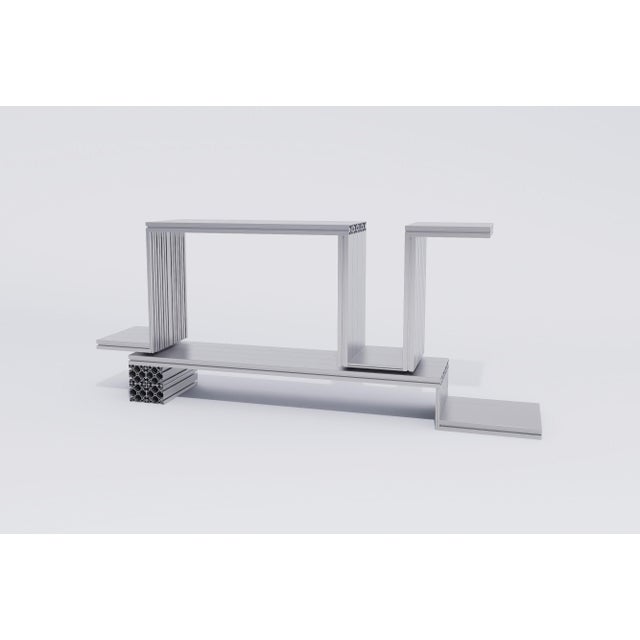 Not Yet Made - Made To Order Los Angeles Shelf from Aluminium Exchange For Sale - Image 5 of 5