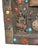 Antique Nepalese Durga Hindu Shrine Brass Wood Stone Inlaid Wall Plaque C1900 For Sale - Image 9 of 16