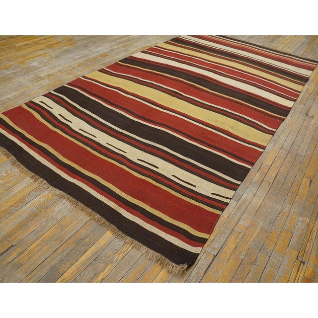Early 20th Century N.W. Persian Flat-Weave ( 6' x 10'8" - 183 x 325 ) Antique Kilim - N.W. Persian Persian Knotted Rug,...