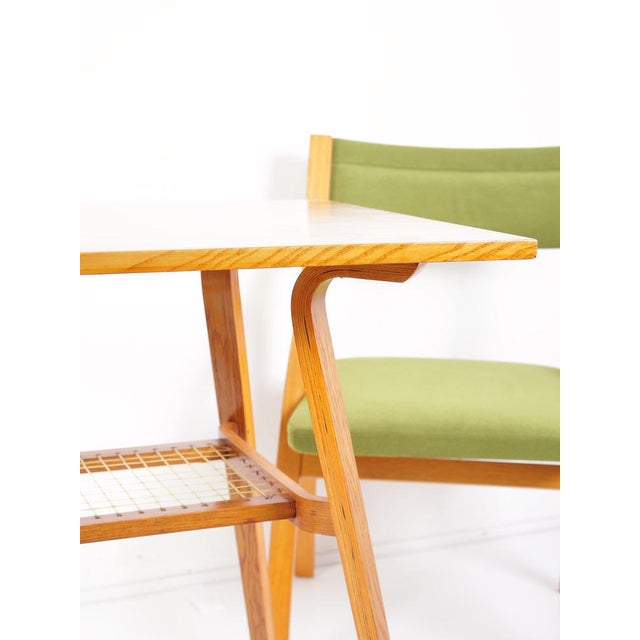 Table & Chairs by Ludvik Volak, 1970s, Set of 3 For Sale - Image 6 of 12