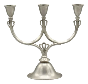 Swedish Candleholder by Ib Just Andersen for GAB, 1931