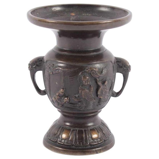 Antique Japanese Meiji Ceremony Vase For Sale - Image 5 of 5