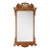 George II Period Walnut and Parcel Gilt Mirror With Carved and Gilt Shell Crest For Sale