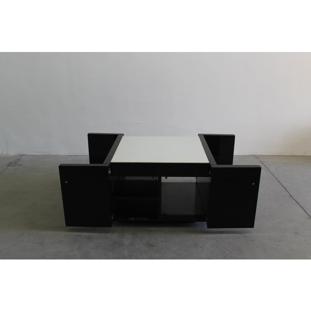 1960s Black Saratoga Cabinet by Massimo & Lella Vignelli for Poltronova, 1960s For Sale - Image 5 of 7