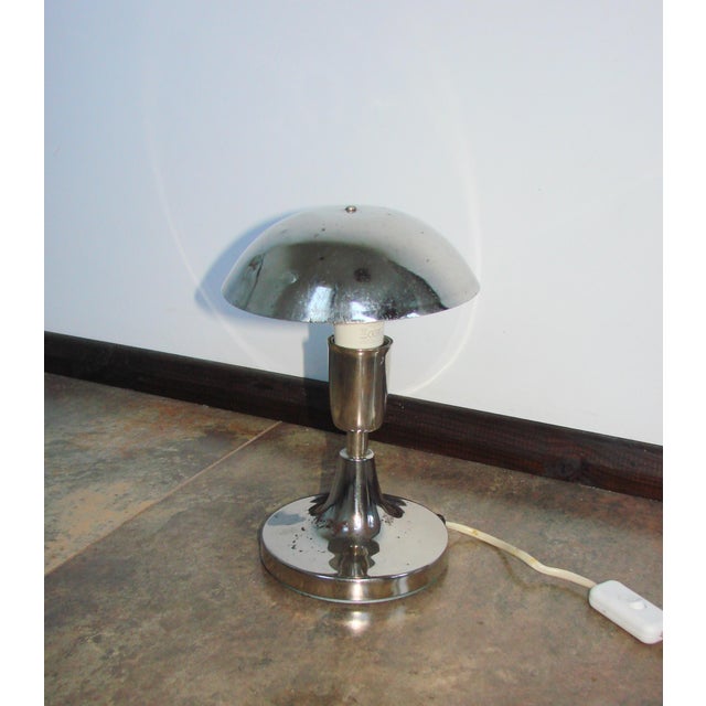Polish Mushroom Table Lamp, 1960s For Sale - Image 4 of 11