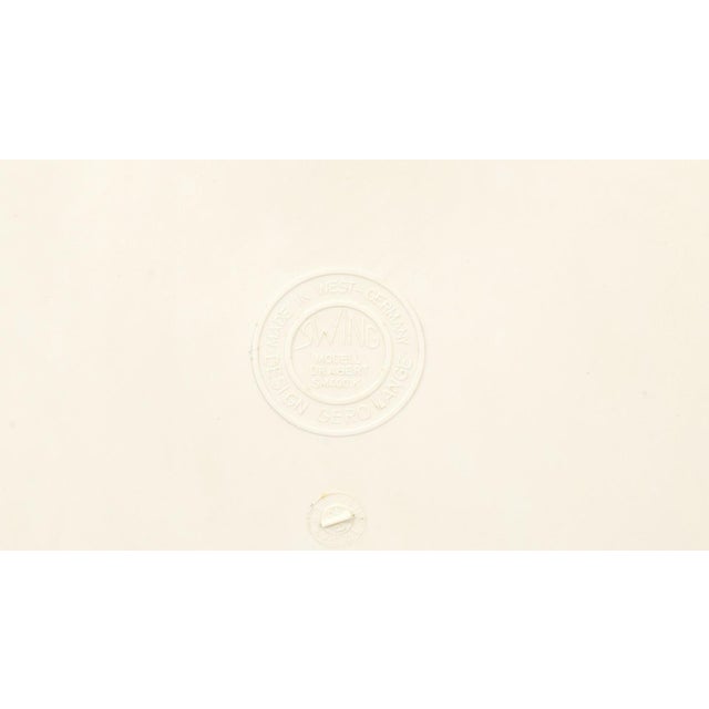 White SM400k Swing Chairs by Gerd Lange for Drabert, 1980s, Set of 4 For Sale - Image 13 of 13