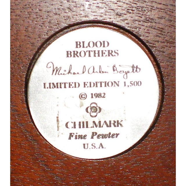 Sculpture by Micheal A. Boynett for the Chilmark Collection. Numbered and signed.