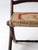 Antique Tapestry Campaign Folding Chair For Sale - Image 10 of 12