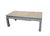 Vintage Ming-Style Grey Painted Coffee Table With Raffia Tabletop For Sale - Image 10 of 11