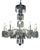 Vintage Empire Chandelier by Bakalowits, 2010s For Sale