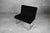 1970s Postmodern Chrome and Black Corduroy Cantilever Lounge Chairs, 1970s, Set of 2 For Sale - Image 5 of 12
