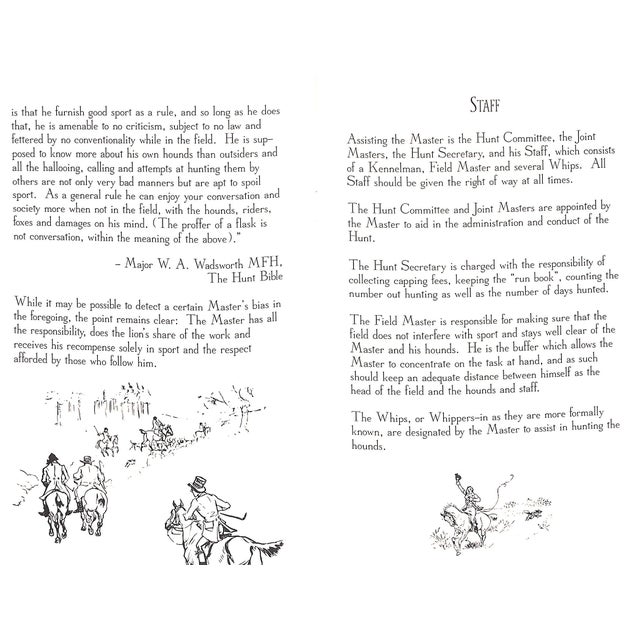 White Myopia Hunt Club 1882-1996 Privately Published for Members Only Rules & Masters For Sale - Image 8 of 15