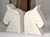 White Set of 2 Italian White Carrara Marble Horse Head Shaped Animal Bookends For Sale - Image 8 of 12