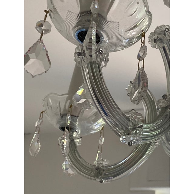 Metal Contemporary Maria Teresa Style Chandelier For Sale - Image 7 of 12