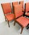 This listing is for a set of six Mid-Century Danish Modern Walnut Dining Chairs. Featuring a high back design, six armless...
