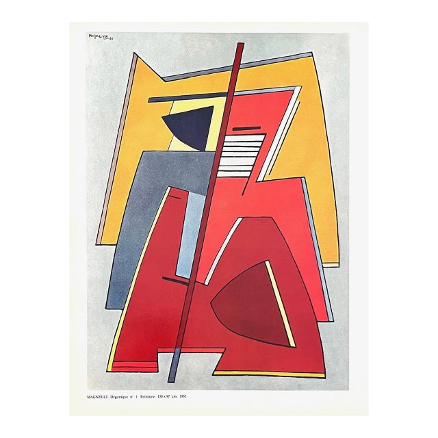 Alberto Magnelli Organique no.1 XXe Siecle 1967 For Sale