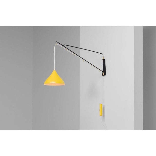 1960s Adjustable Wall Lamp from Cosack Leuchten, Germany, 1960s For Sale - Image 5 of 17