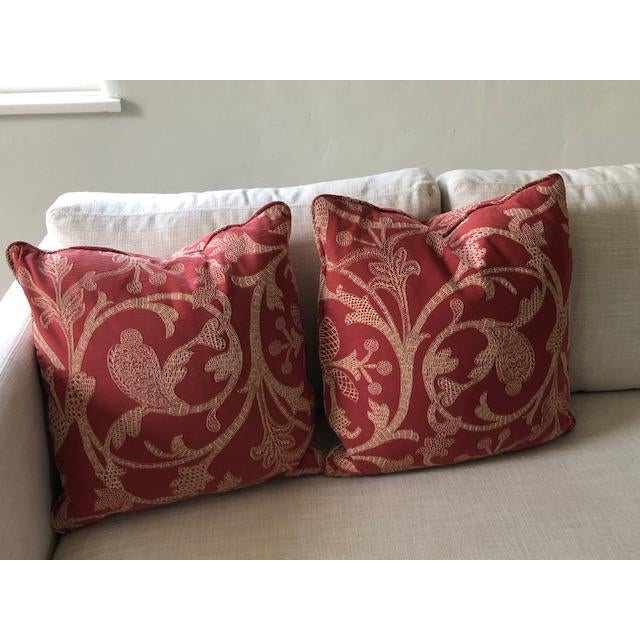 Custom Made Throw Pillows A Pair Chairish