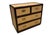 Brown Mid-Century Chest of Drawers in Rattan and Ebonised Wood with Brass Handles, 1890s For Sale - Image 8 of 18