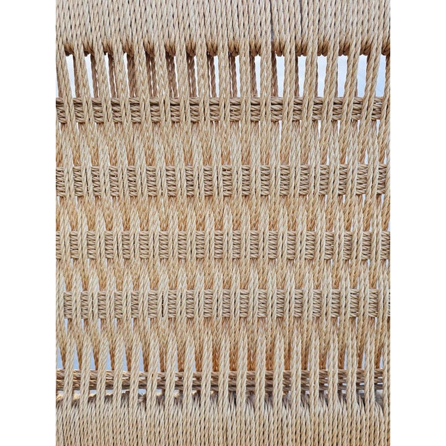 Mid-Century Modern Settee in the style of Hans J. Wegner, Former Yugoslavia, 1960s For Sale - Image 11 of 12