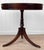 Vintage Traditional Mahogany Round Drum Table W/ Lions Head Pulls For Sale - Image 11 of 13