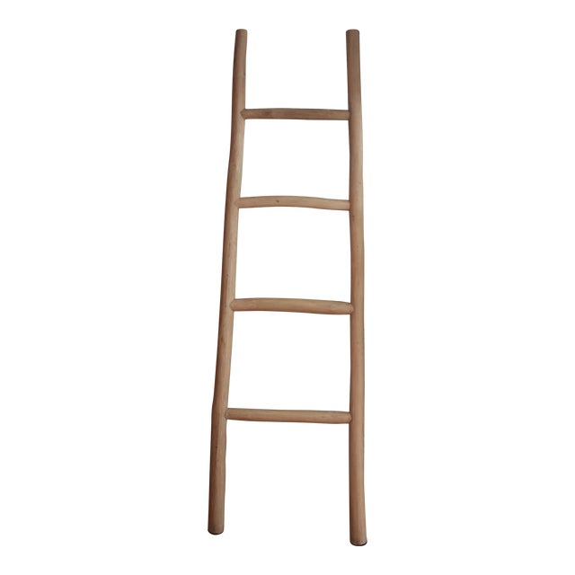 Decorative Wooden Ladder Chairish