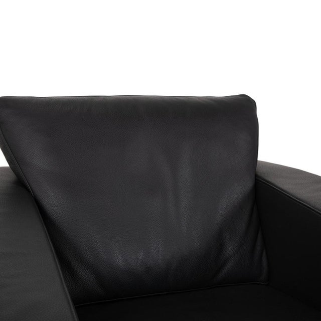Black Leather 1200 Armchairs from Rolf Benz, Set of 2 For Sale - Image 6 of 16
