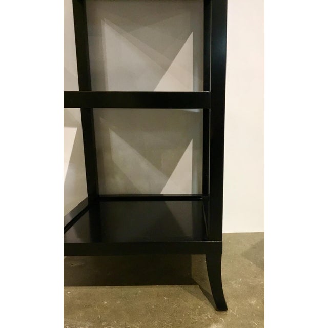 Modern Black Etagere/Bookcase Chairish
