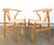 Tan Danish Modern Hans Wegner Wishbone Chair Pair ~ Carl Hansen ~ Mid Century Accent or Dining For Sale - Image 8 of 18