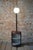 Art Deco Walnut Floor Lamp attributed to Jindřich Halabala for UP Závody, Czechoslovakia, 1920s For Sale - Image 3 of 13