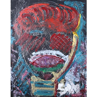 Sax Berlin Guardian Angels The Rule is to Serve. Contemporary Figurative Oil Painting 2020 For Sale