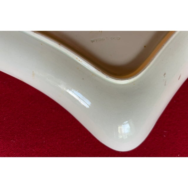 Large Antique Early 19th Century Wedgwood Creamware Diamond Shape Serving Dishes or Bowls - a Pair For Sale - Image 9 of 10