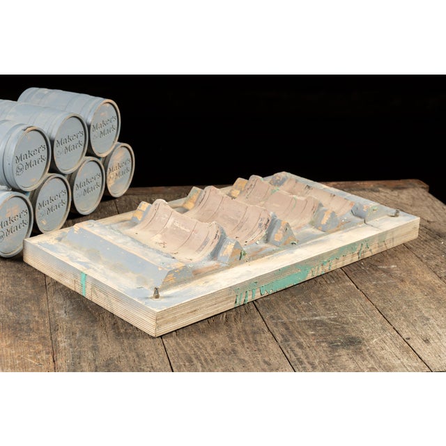 Gray One of a Kind Makers Mark Bourbon Sign Master Mold For Sale - Image 8 of 8