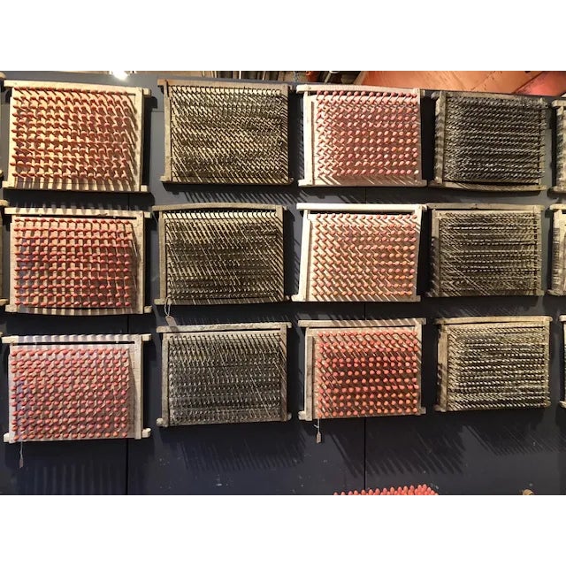 Balloon Molds Textured Wall Art Thick Spindles C For Sale - Image 9 of 10