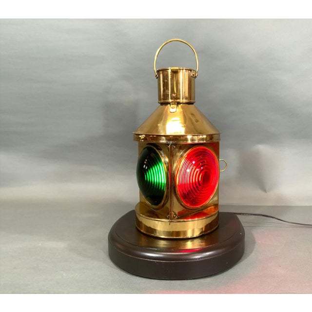 Early 20th Century Brass Port & Starboard For Sale - Image 5 of 12