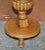 Vintage English Light Oak Pedestal Jardiner For Sale - Image 5 of 10